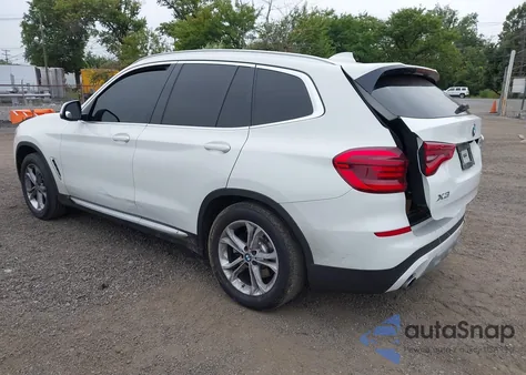 2021 BMW X3 xDrive30I из США, поврежденный, VIN 5UXTY5C08M9E71248